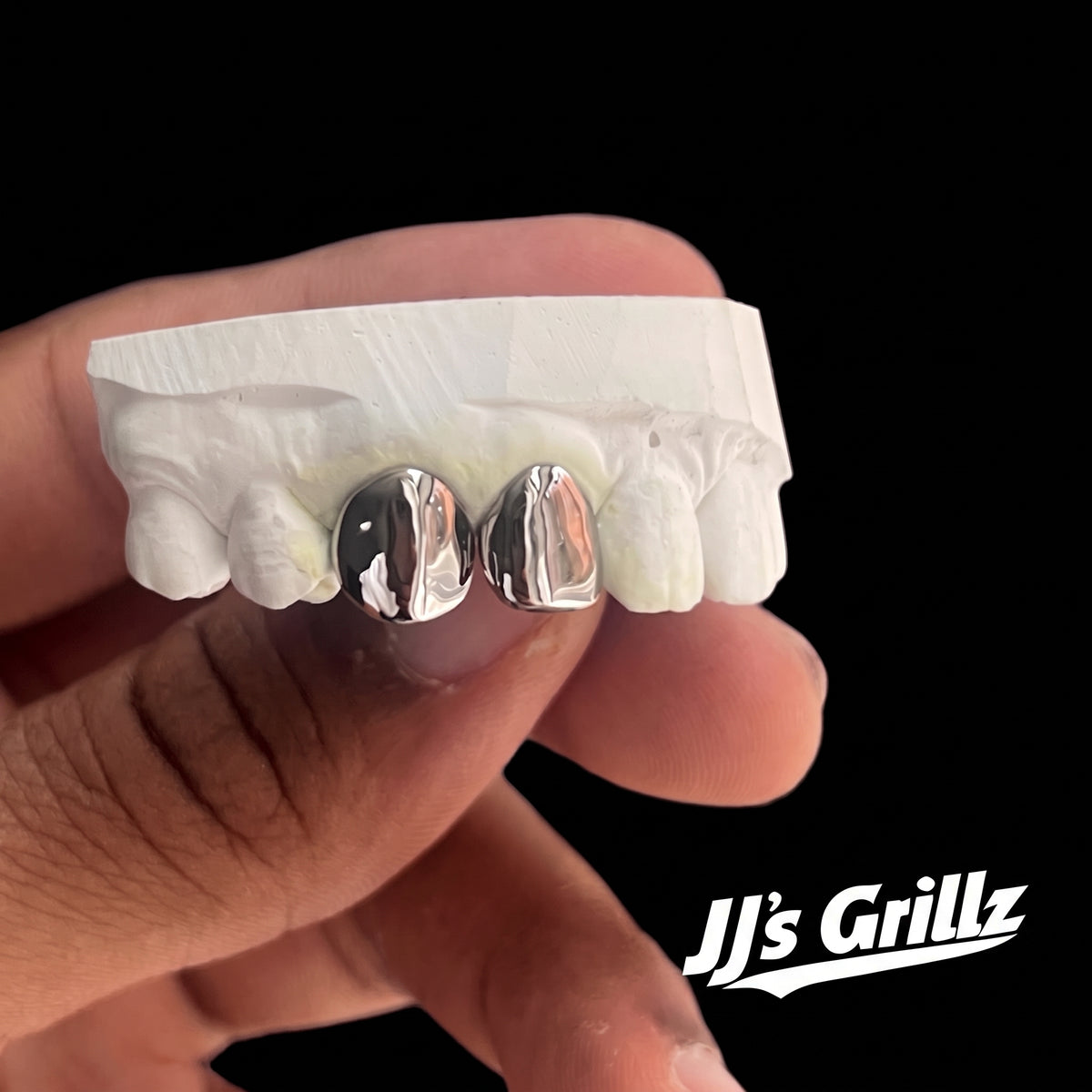 JJ’s Grillz 925 silver teeth custom-made to your impression