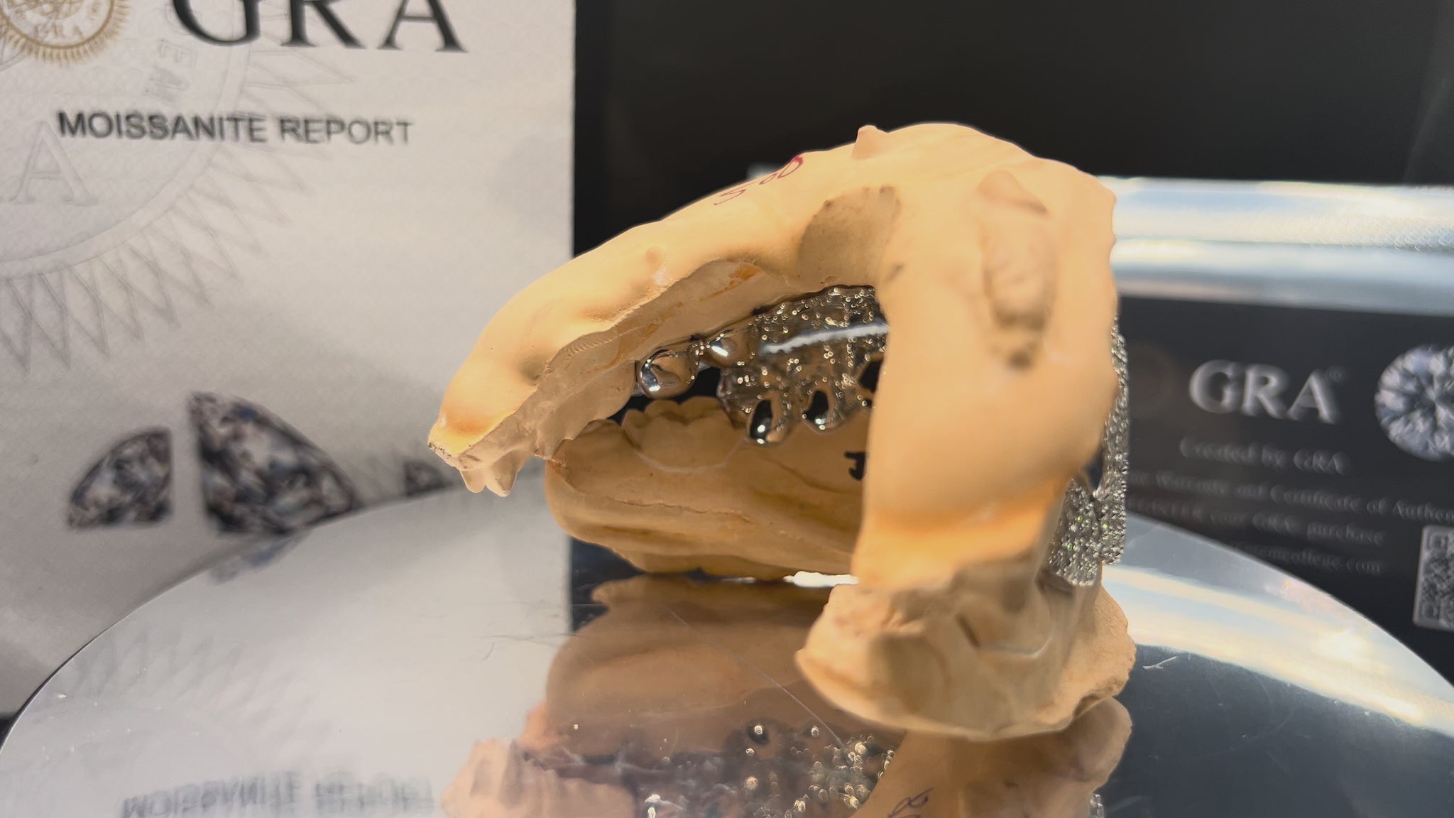 Custom Moissanite Bust Down Diamond Grill by JJ’s Grillz UK